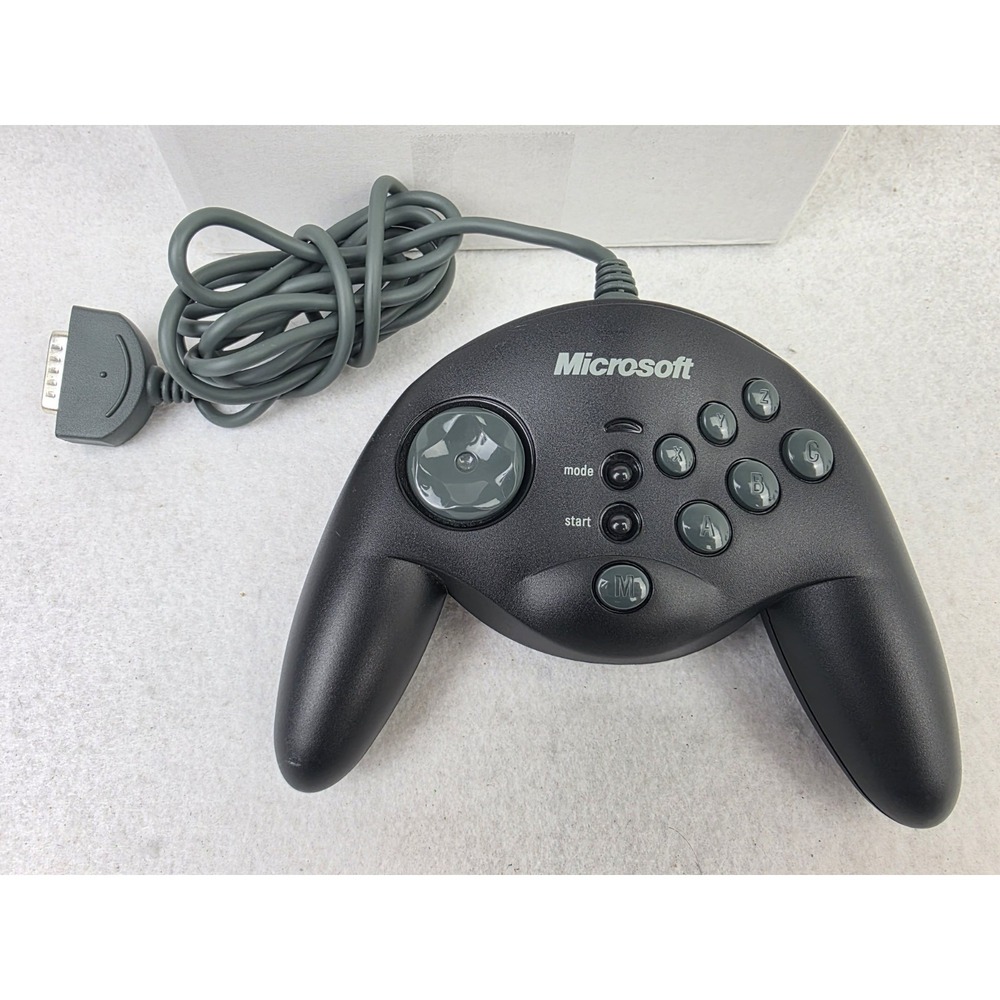 Microsoft SideWinder‎ Game Pad Controller Vintage Model 90873 Wired